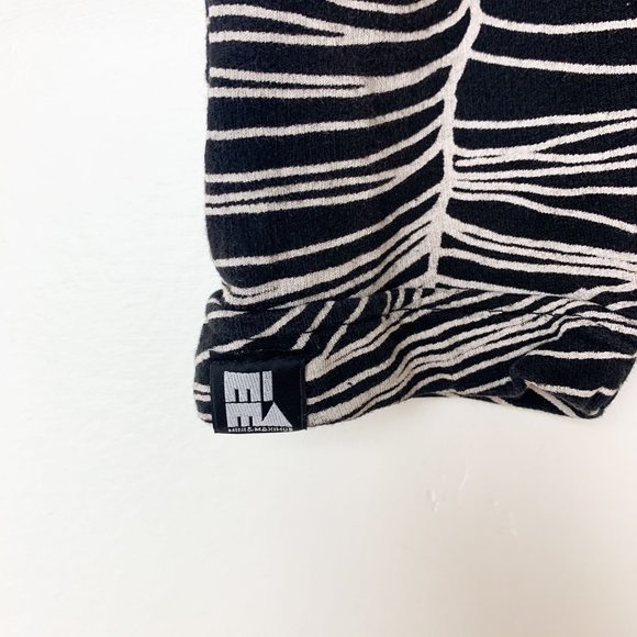 Mini & Maximus kids zebra harem short black white 2 - Picture 2 of 6